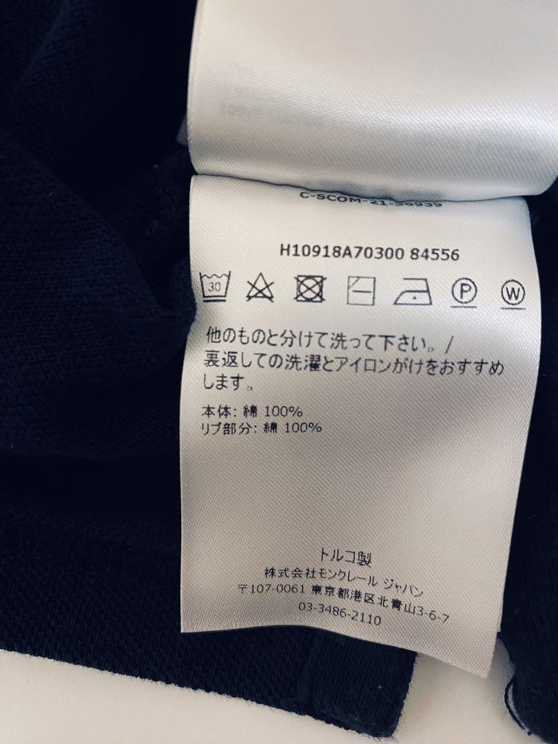 3*8様 モンクレール MONCLER ネイビー ポロシャツ 半袖 正規品 大き