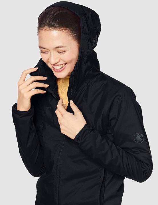 Mammut - MAMMUT マムート ストレッチインサーレションジャケット 黒 レディースM MAMMUT マムート ストレッチインサーレションジャケット 黒