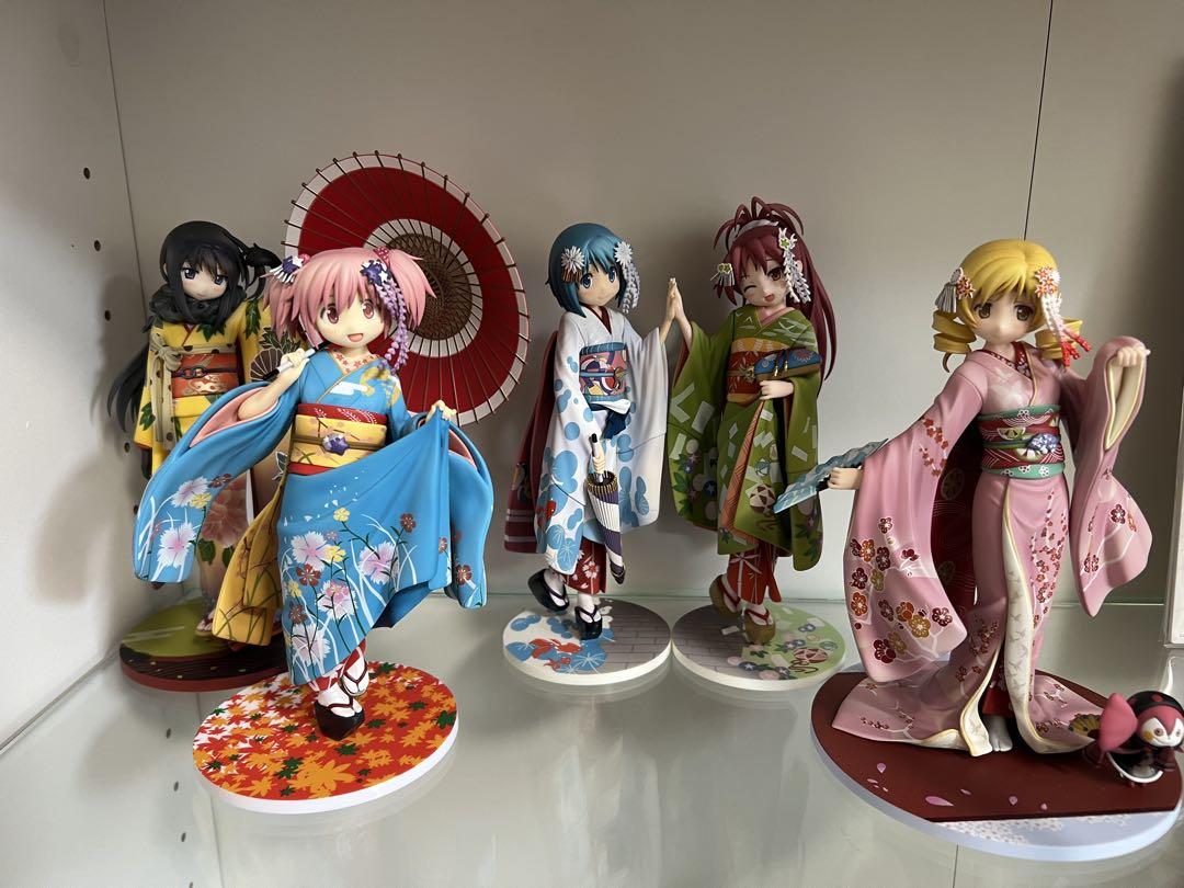 衝撃特価 まどマギ舞妓、晴れ着フィギュア5体セット メルカリ - コミック・アニメ