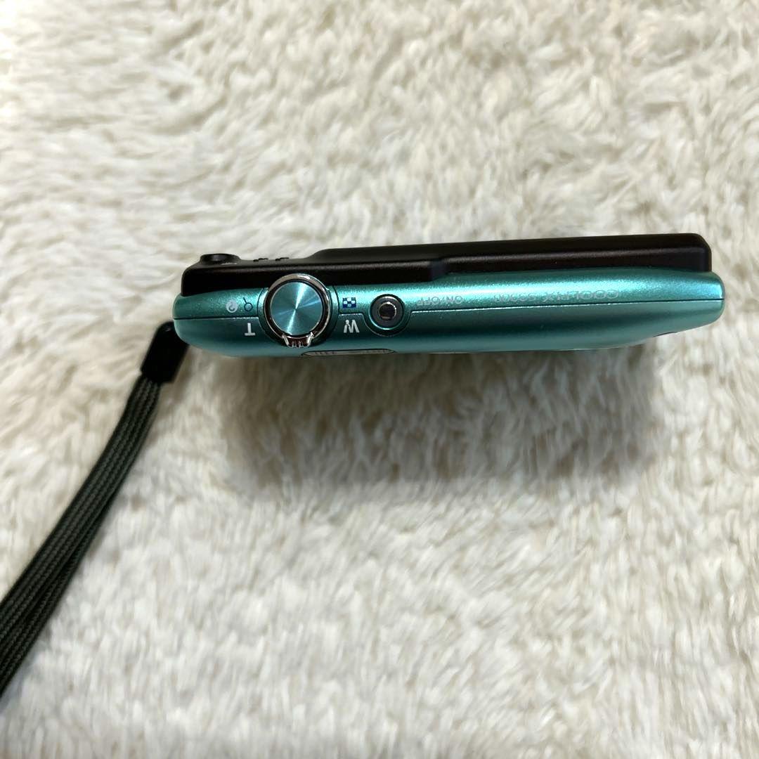 希少品】Nikon COOLPIX S3300 デジカメ ターコイズブルー