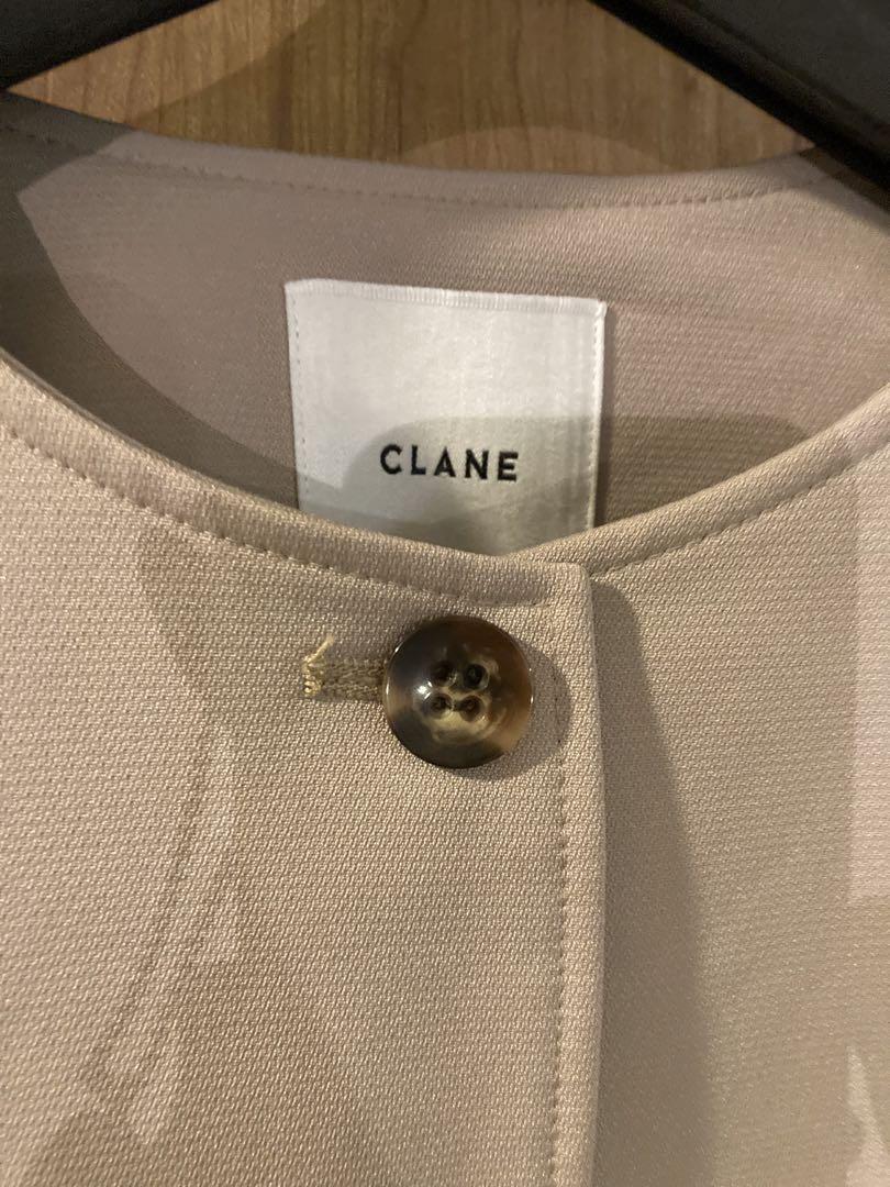 ジャケット・アウター CLANE HALF SLEEVE COCOON JACKET