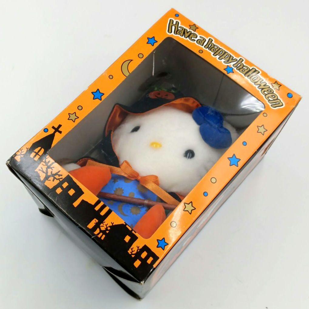 非売品】ハローキティ ハロウィンキティ ぬいぐるみ 魔女 キティ