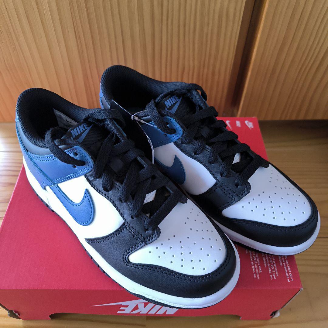 【新品タグ付き】NIKE ナイキ 23.0 DUNK LOW ダンク 青 黒