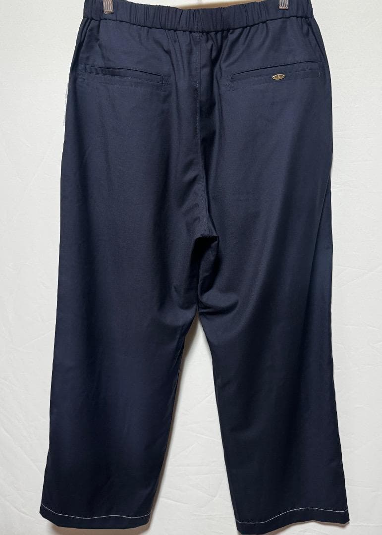 アッサンブロン ナノユニバース イタリアミルズファブリックイージーパンツ L