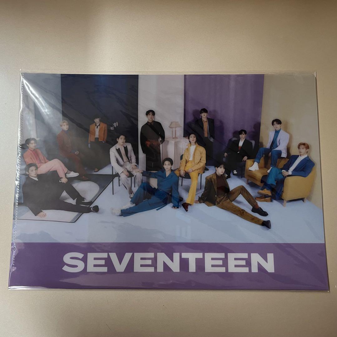 SEVENTEEN セブチ クリアファイル ローソン 未開封 新品未使用