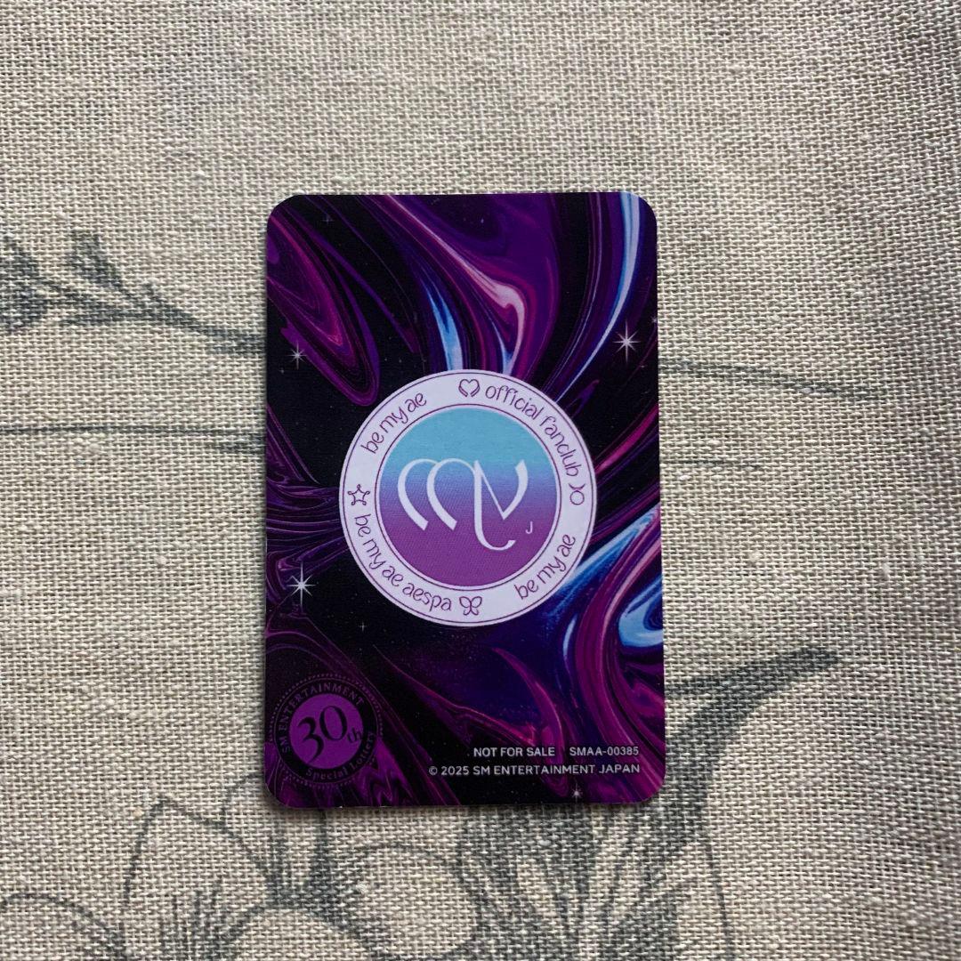 カリナ aespa SPECIAL 抽選会 smtown 限定 トレカ カリナ aespa SPECIAL 抽選会 smtown 限定 トレカ