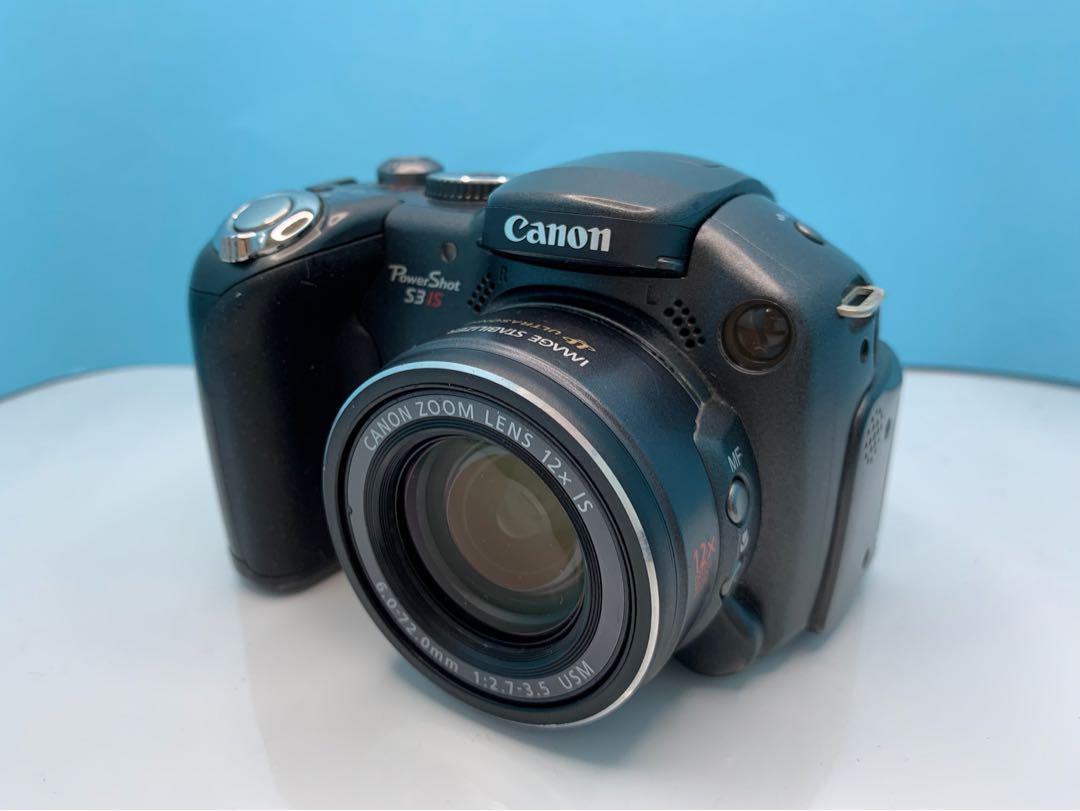 消費税無し Canon フルセット! デジカメ IS S3 PowerShot