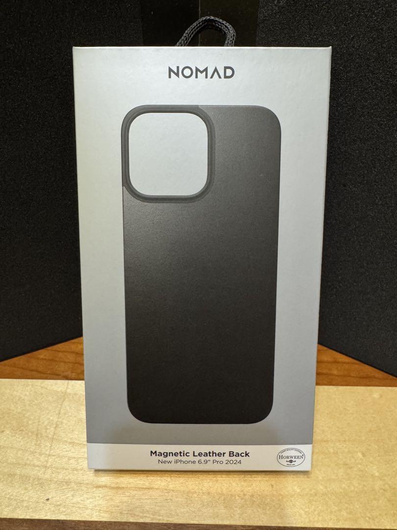 国内代理店正規品】NOMAD Magnetic Leather Back for iPhone 16
