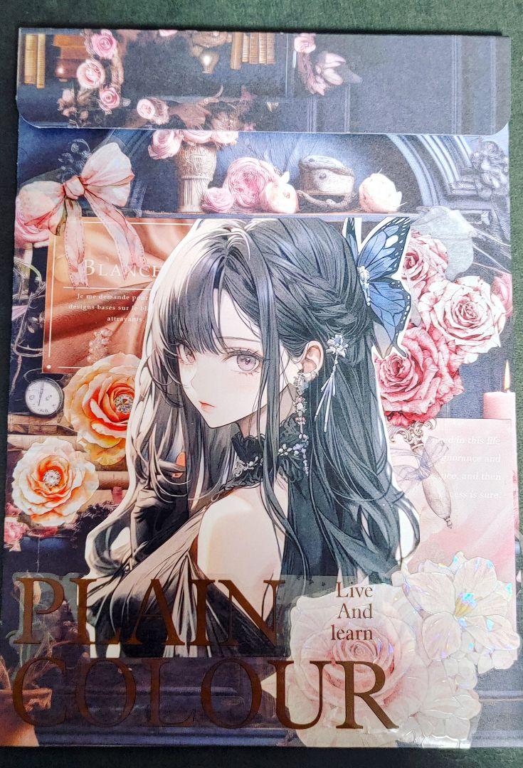おすそ分けファイル♡ スタンペリア・Princess♡ A5サイズ♡ poyo☆彡♡おすそ分けファイル♡フタ付平袋 ゴシック系 女の子