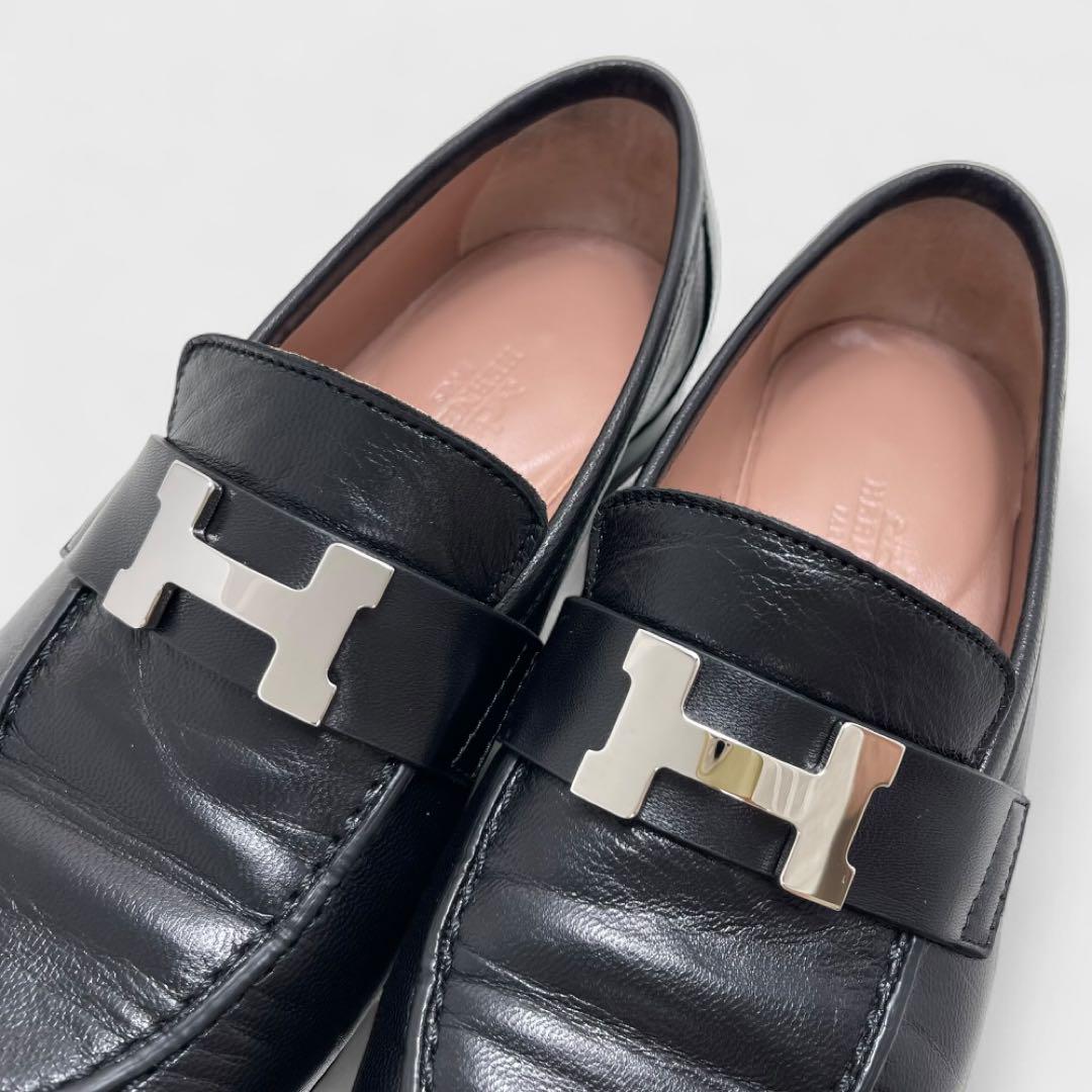 未使用級✨HERMES エルメス モカシン パリ ローファー サイズ36