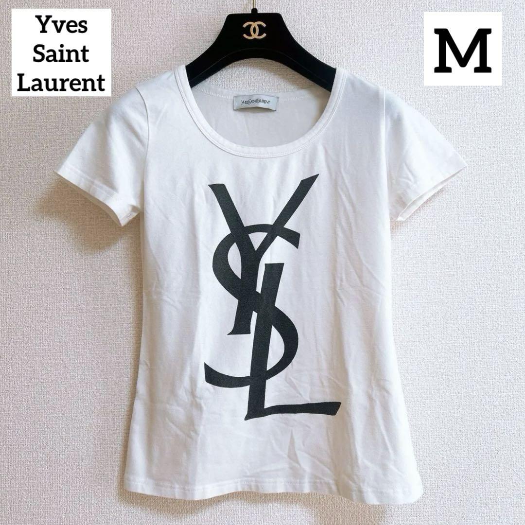 【正規品】✨Yves Saint Laurent✨ ロゴTシャツ　M