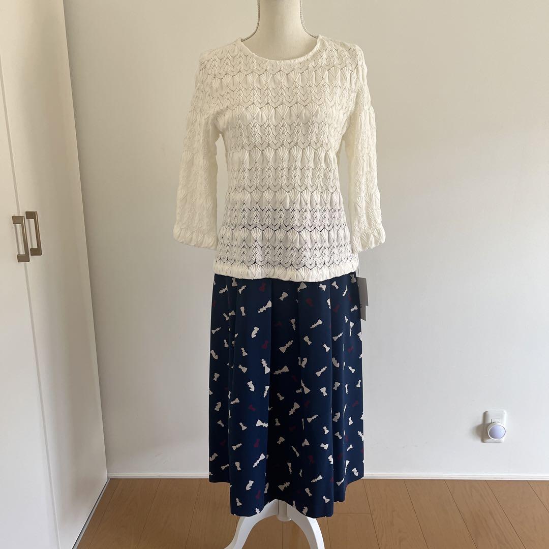 新品未使用　HANAE MORI セットアップ　スカート