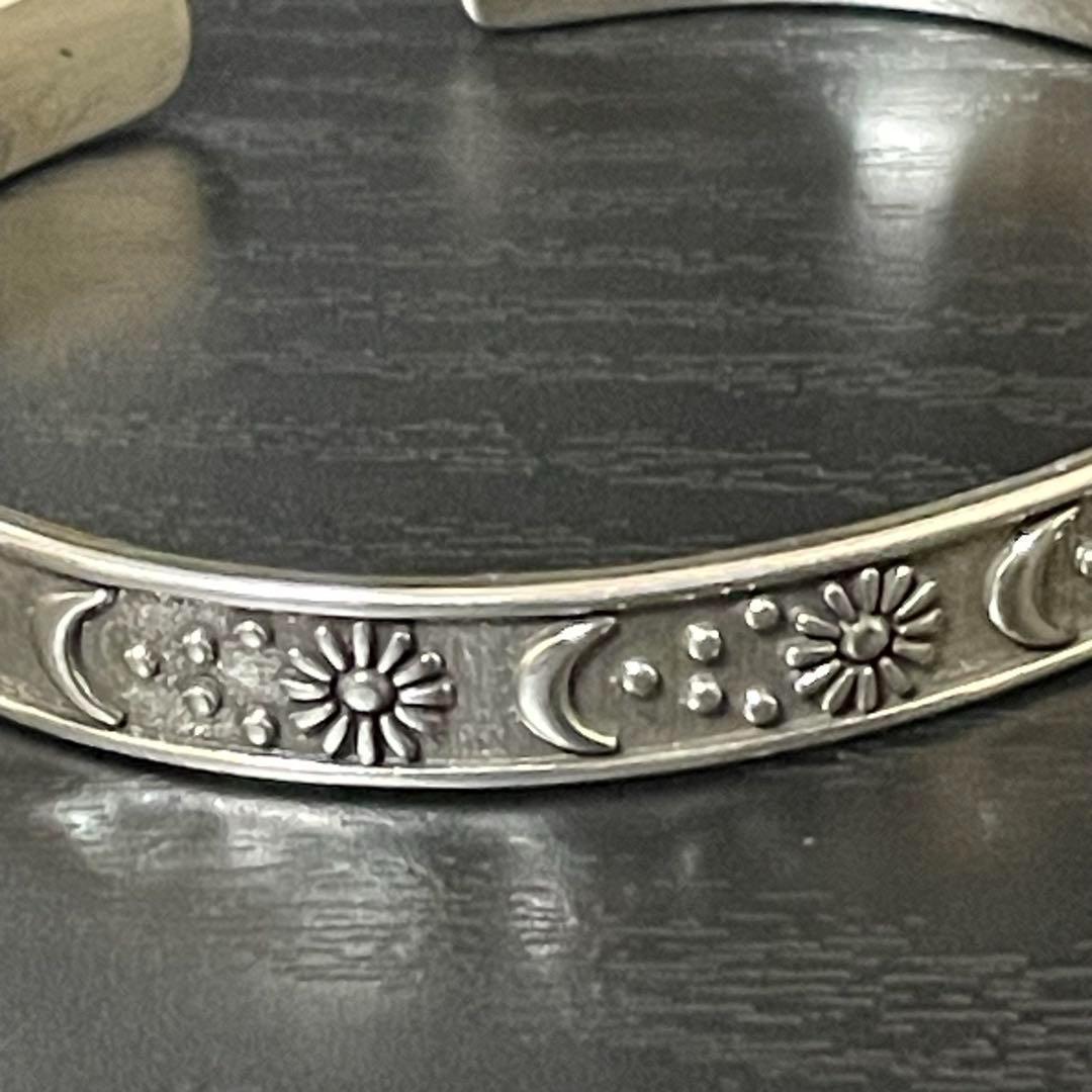 バングル シルバー925刻印 メキシカン フェザーデザイン