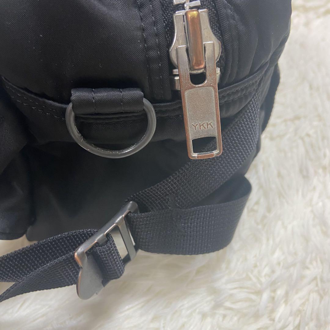 定価4.6万・美品✨ポーター タンカー ウエストバッグ ボディバッグ ブラック