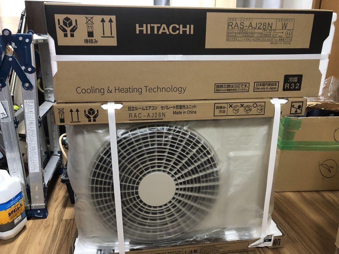 ランキング上位のプレゼント 値引き❗️新品エアコン2024年製 10畳用 日立RAC-AJ28N(W) エアコン