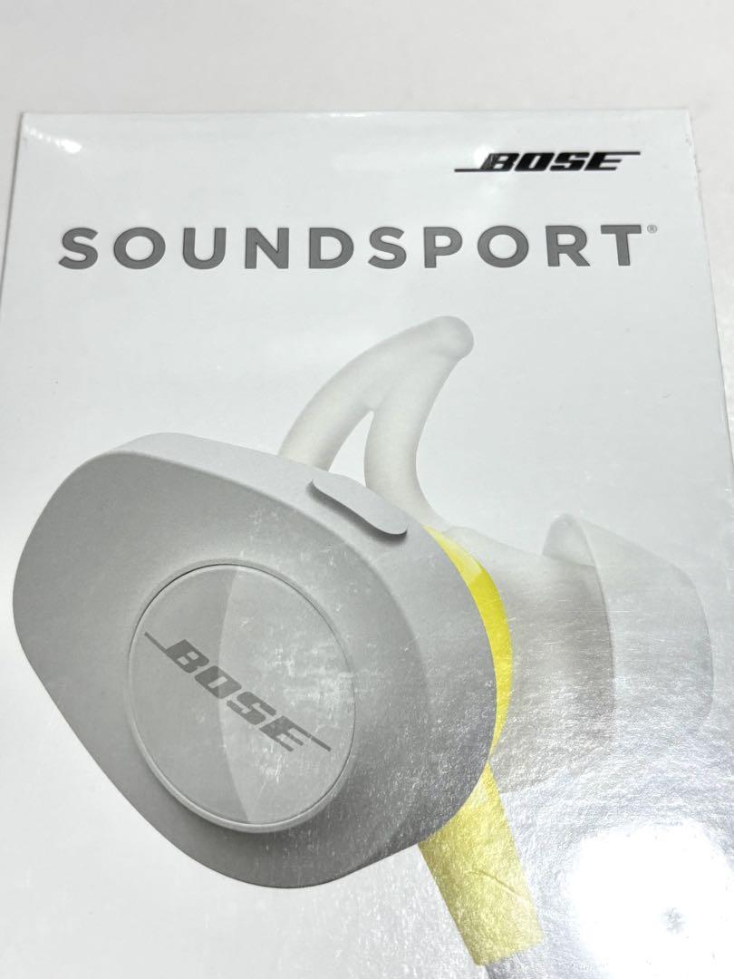 BOSE ワイヤレスヘッドホン Sound Sport 新品未開封 シトロン
