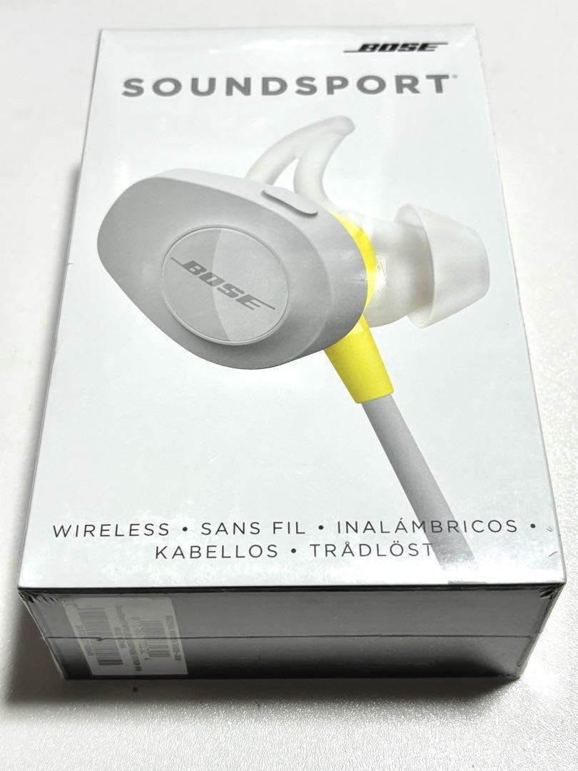BOSE ワイヤレスヘッドホン Sound Sport 新品未開封 シトロン
