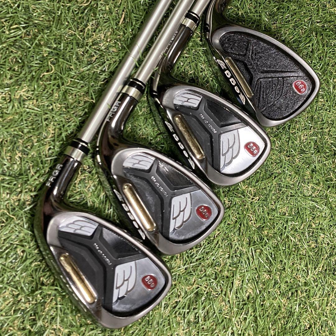 PRGReggメンズゴルフアイアン7本セット右M-37カーボン初心者