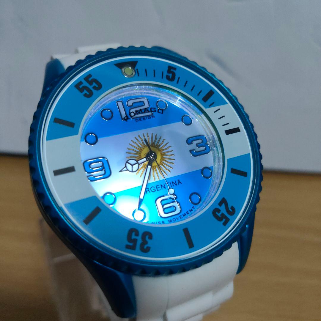 ROMAGOロマゴ ミラーウォッチ アルゼンチーナ クォーツ時計 電池入り稼働品ROMAGO DESIGN