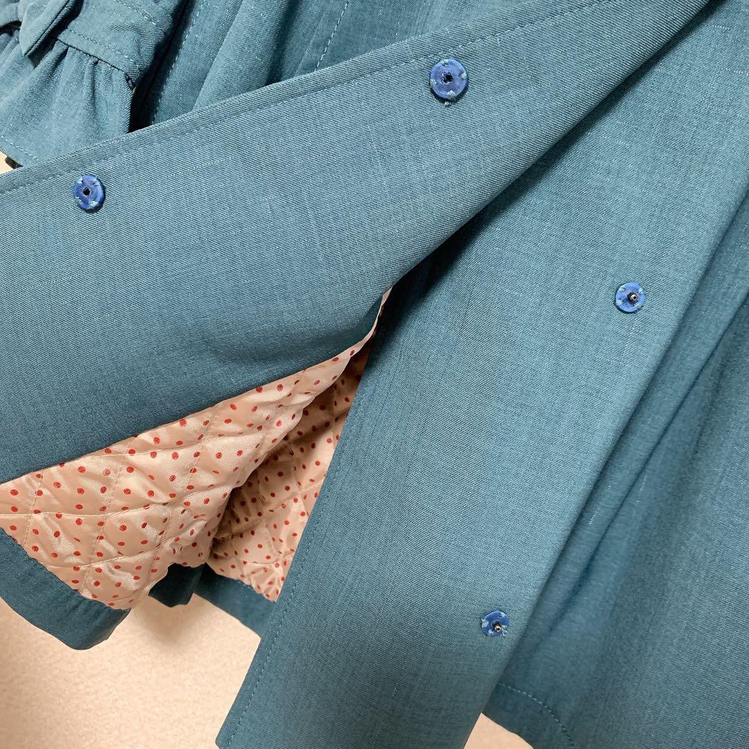 シャーリーテンプル セーラーカラーコート 130 グリーン シャーリーテンプル セーラーカラーコート 130 グリーン