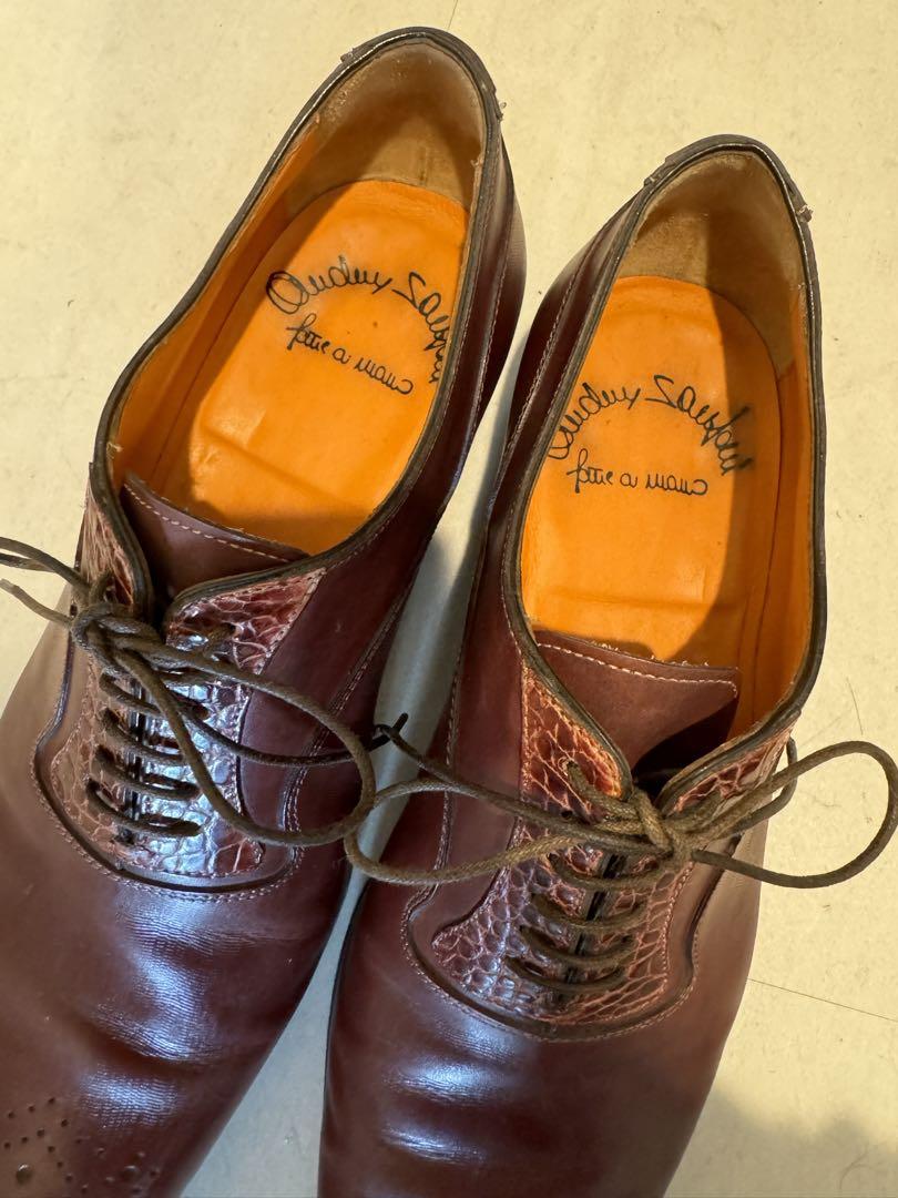 ◇Santoni サントーニ ビジネスシューズ 7 1/2 茶色
