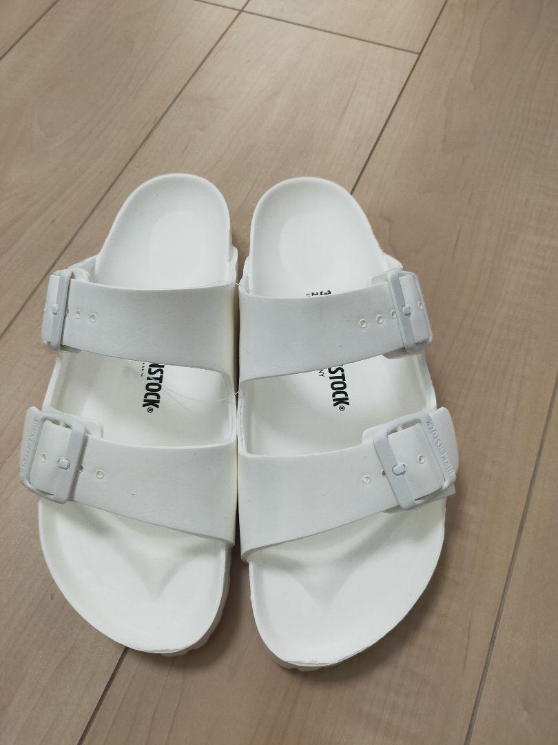 BIRKENSTOCK ホワイトサンダル 38