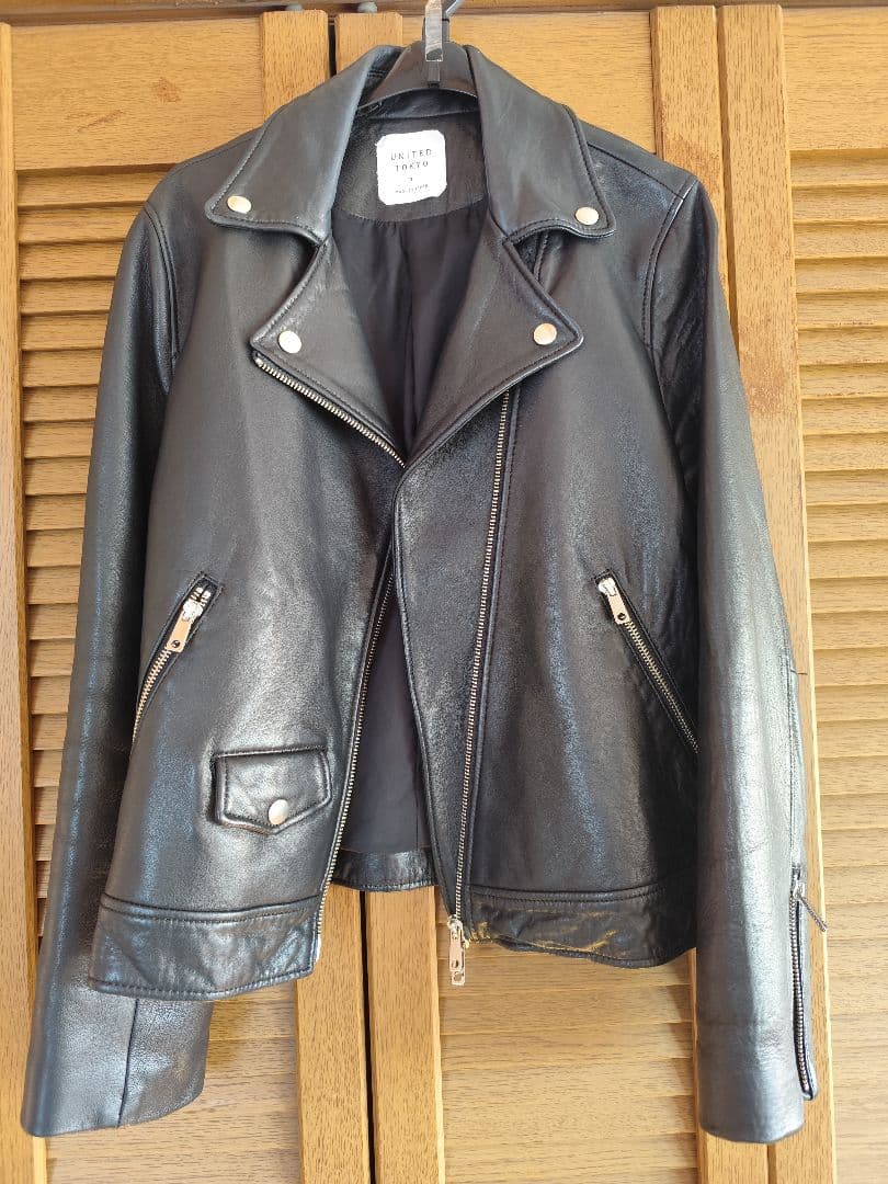 UNITED TOKYO ラム革ライダース ジャケット サイズ3L UNITED TOKYO