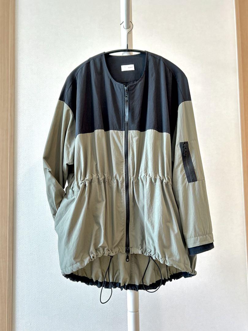 CLOVE ヤマダヤ マウンテンパーカー　9号　カーキ×ブラック