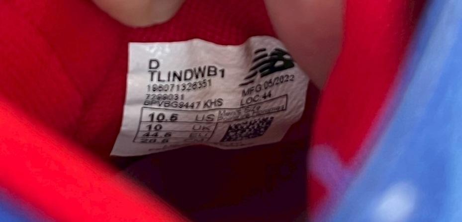 新品 new balance 野球トレーニングシューズ Lindor1 28.5