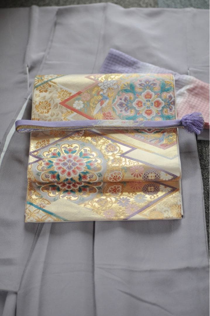 色無地 袋帯 フルセット 訪問着 紫 フォーマル 七五三 入学式 結婚式 鈴乃屋 色無地 袋帯 フルセット 訪問着 紫 フォーマル 七五三 入学式 結婚式 鈴乃屋