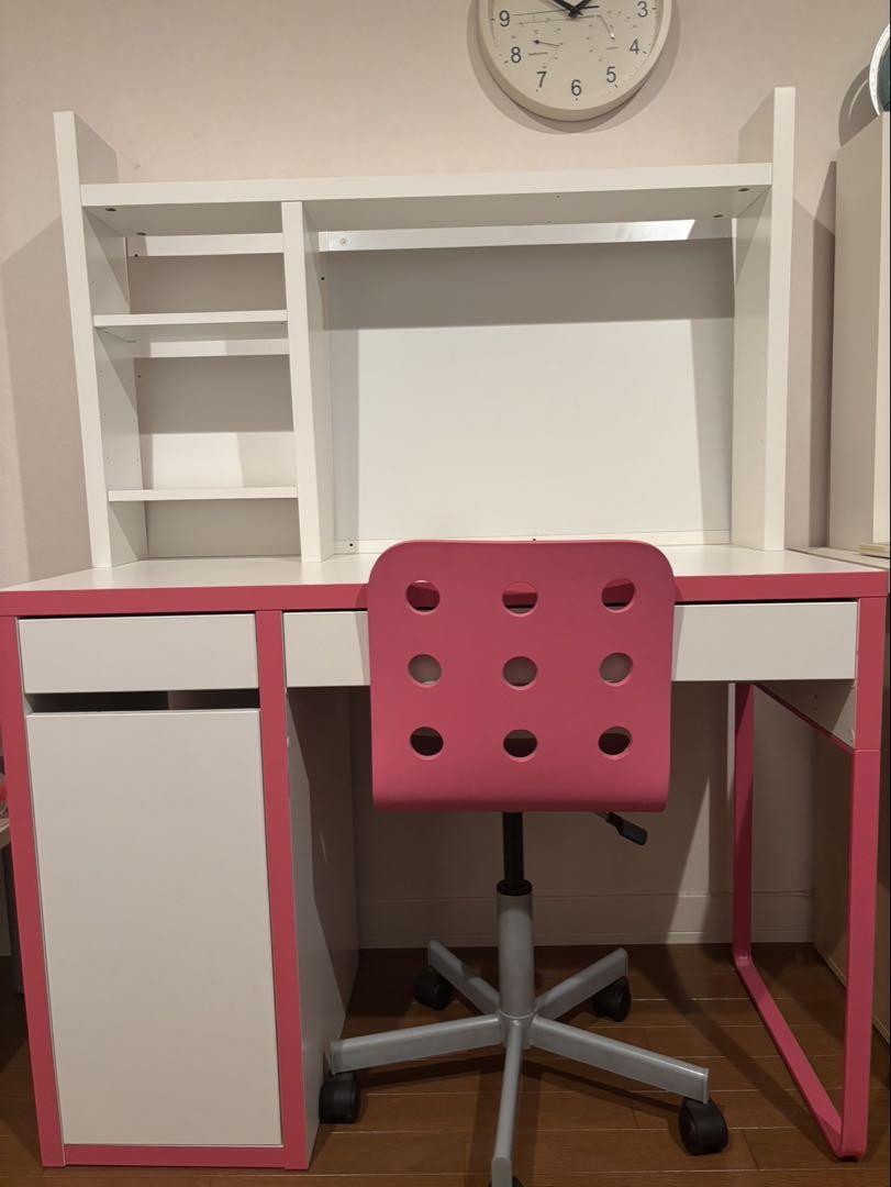 IKEA ミッケ　学習机と椅子セット