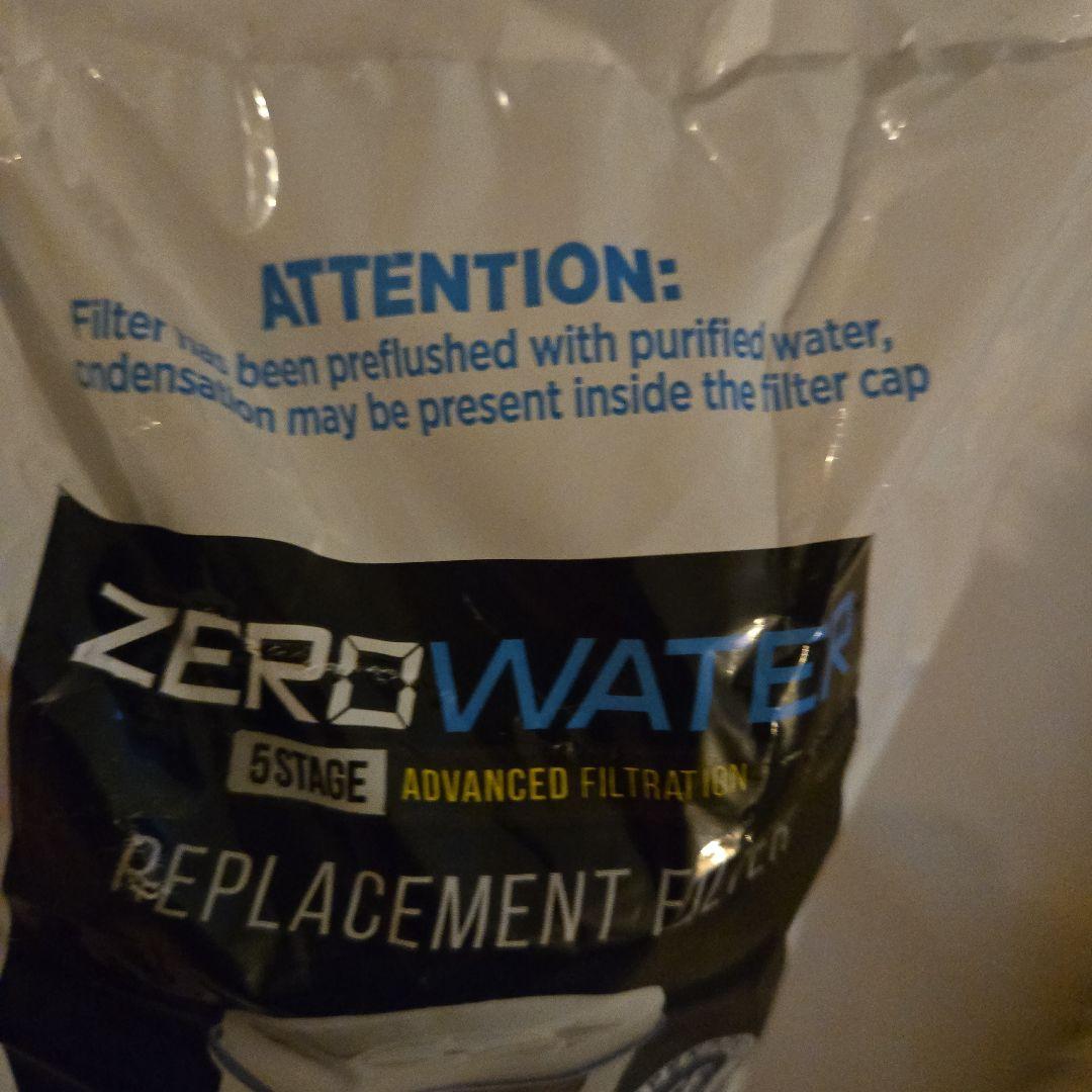 大きな取引 ZERO WATER 5段階浄水器交換用フィルター 浄水器・整水器