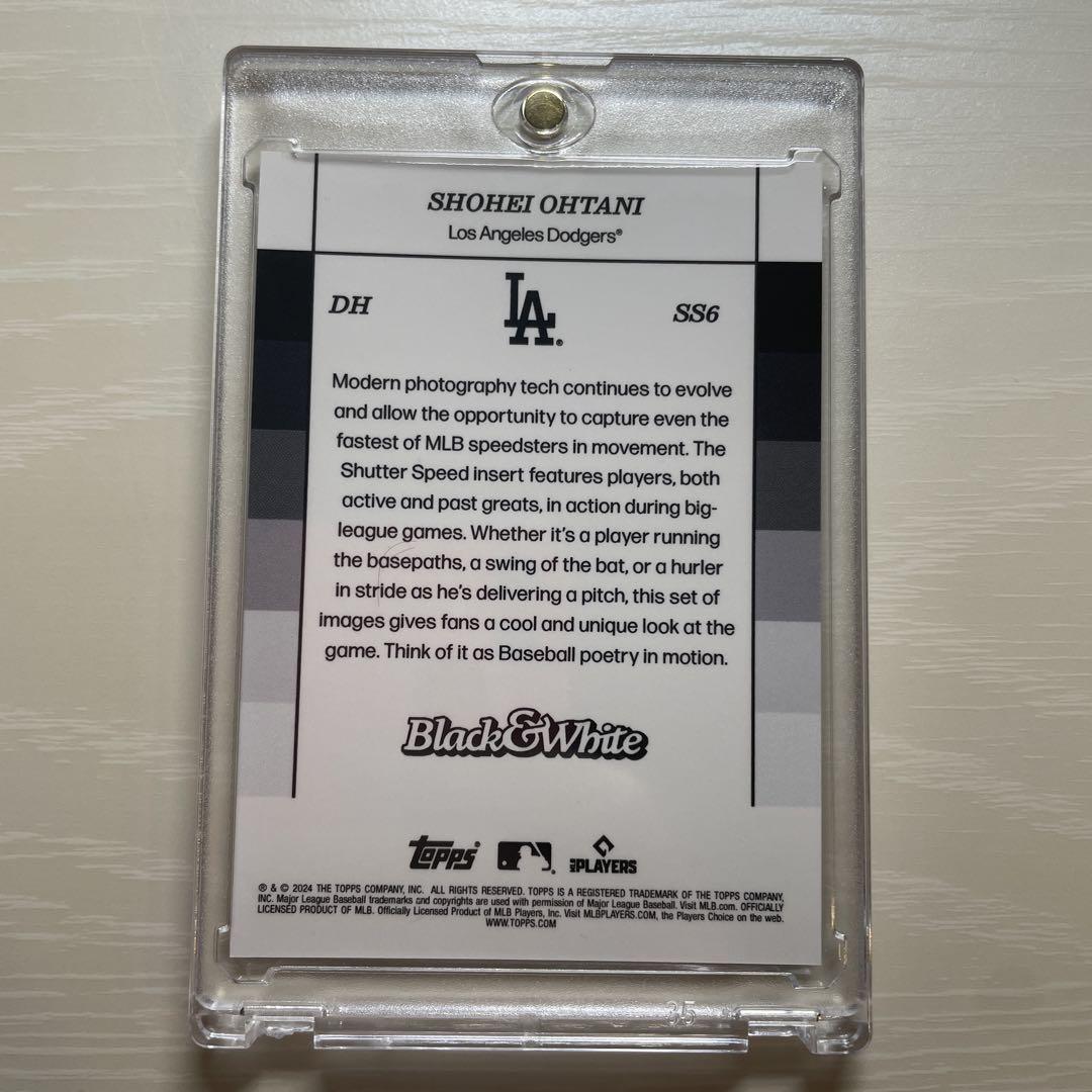 Topps Black & White Baseball 大谷翔平　インサート