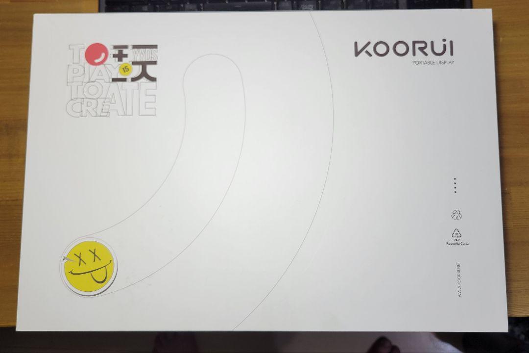 KOORUI モバイルモニター IPS 15C1 15.6 1080p