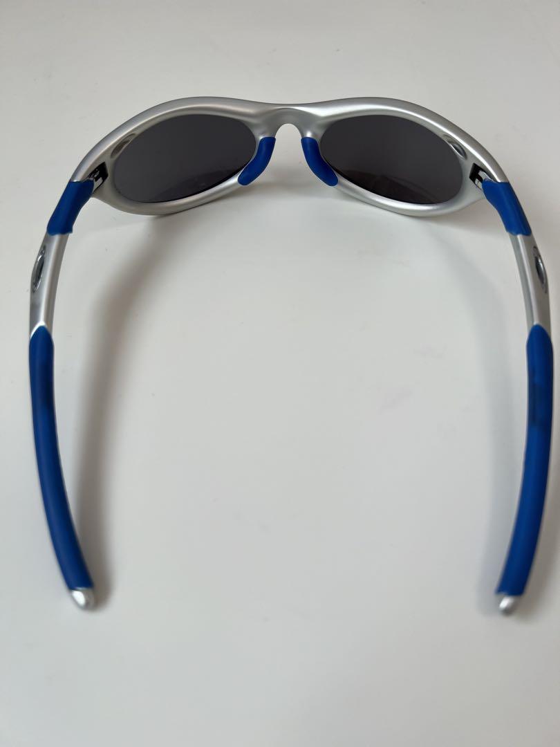 OAKLEY サングラス トゥエンティ シルバー/ブルーサングラス レア