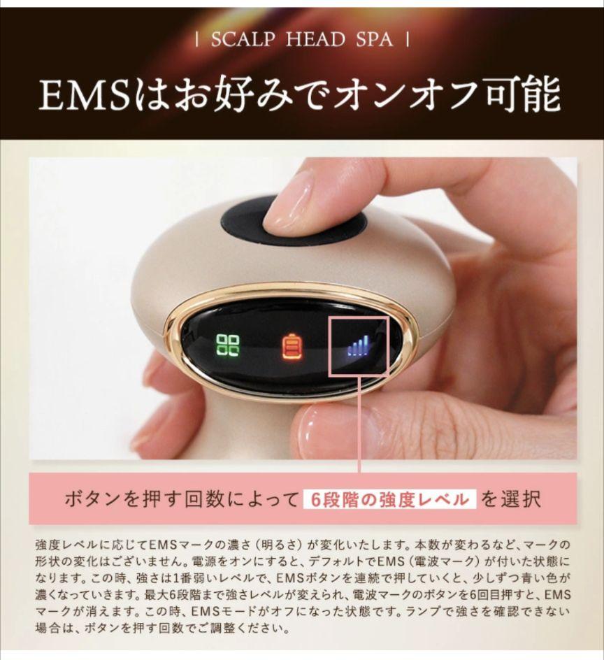 【新品未使用】 fuettarich スカルプヘッドスパ