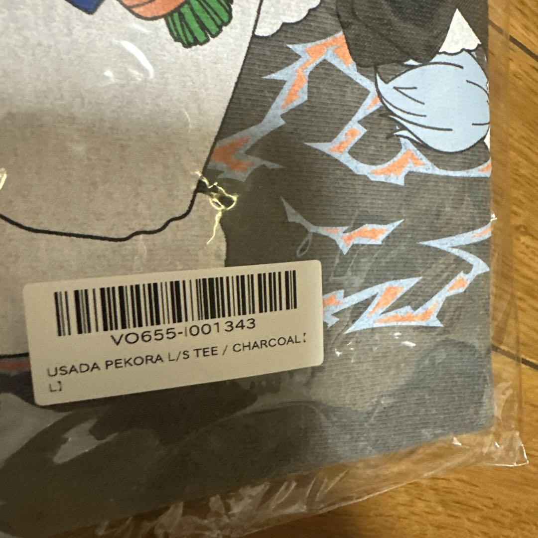 トップス Vaultroom USADA PEKORA L/S TEE CHARCOAL