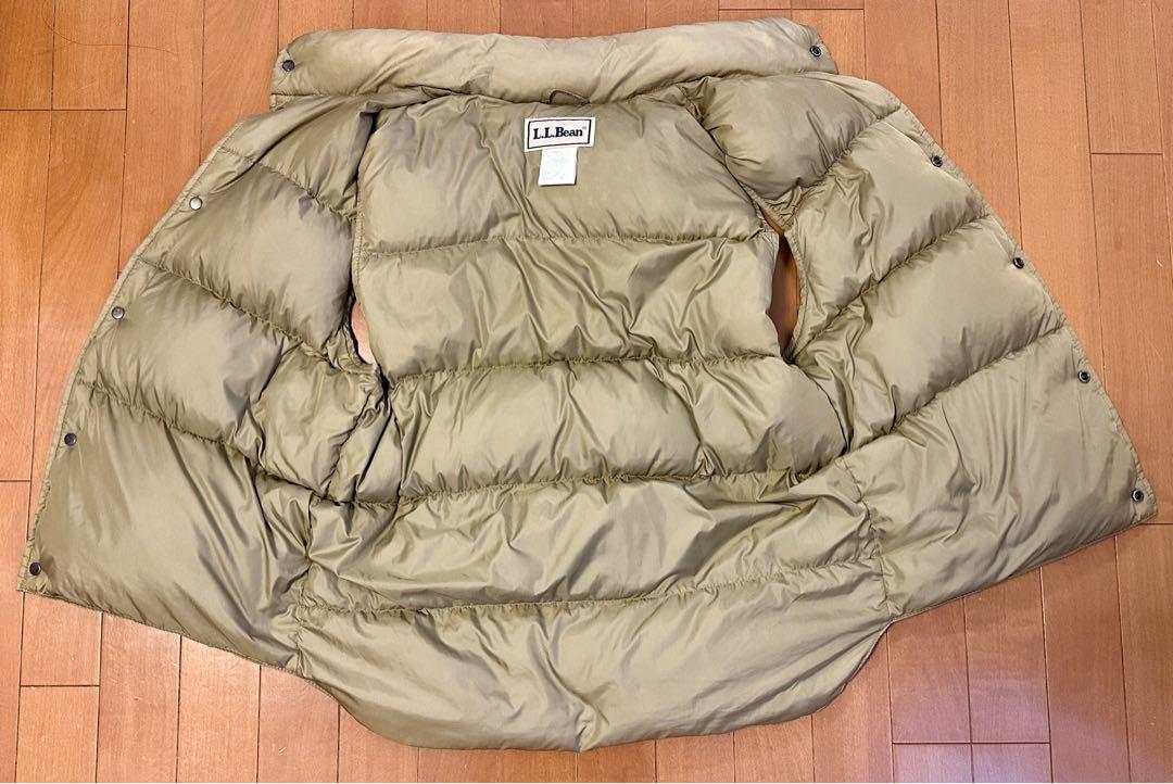 古着 80s エルエルビーン ダウンベスト ジャケット ベージュ ① エルエルビーン Old L.L.Bean 80s ダウンベスト ベージュ - メルカリ