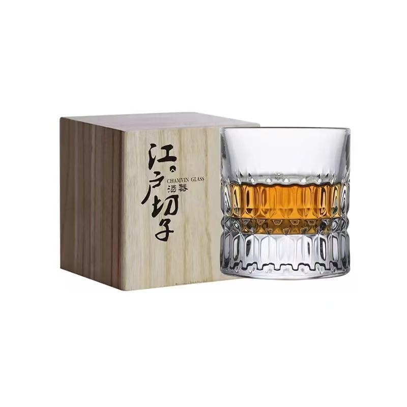 江戸切子 ロックグラス 透明 約200ml 二つ