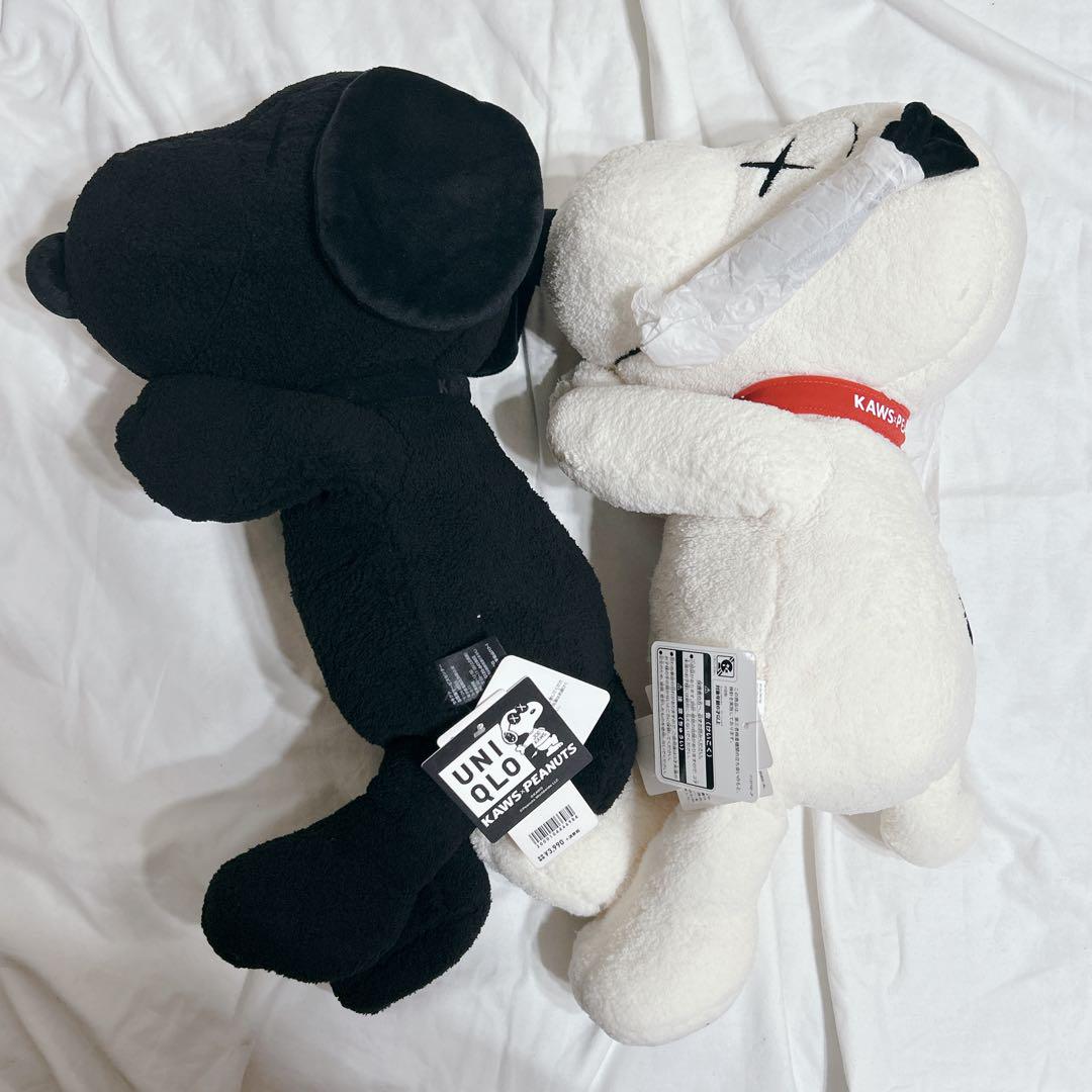ユニクロ×KAWS×PEANUTS スヌーピー ぬいぐるみ 2体セット