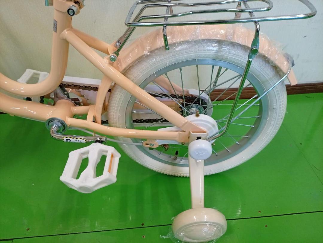 子供用自転車 BUNNYデザイン 16インチ YELLOW