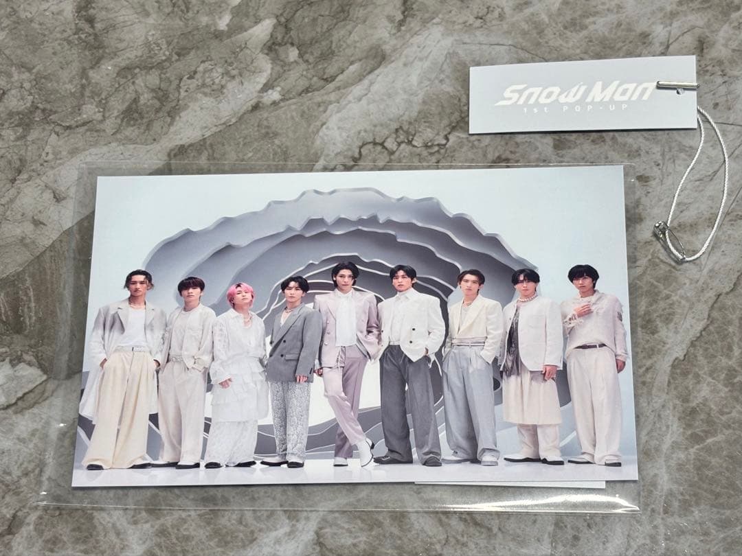 SnowMan ポップアップ ミニポスター - メルカリ