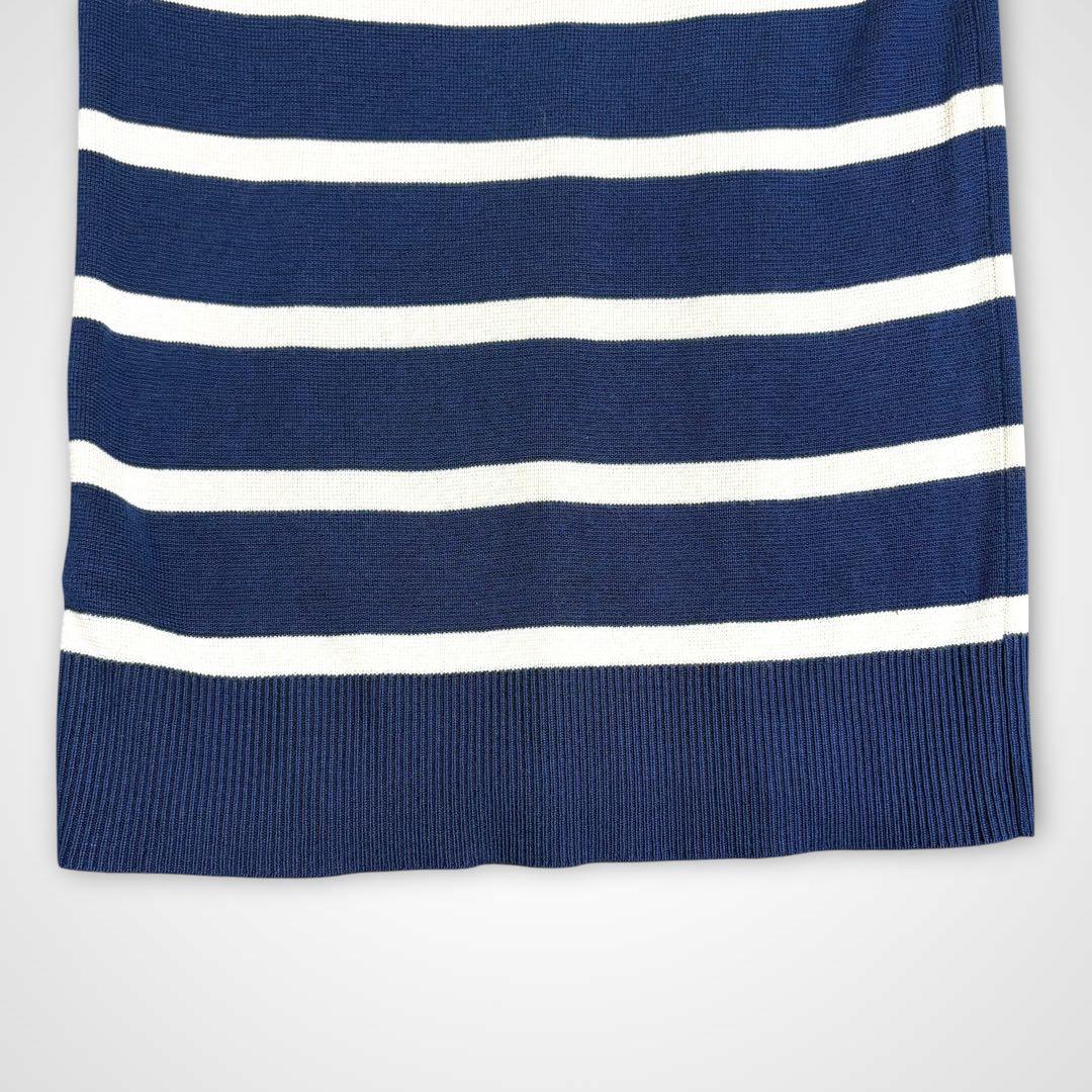 【雑誌掲載】 ラルフローレン マリンボーダー 半袖ニット セーター 【雑誌掲載】 ラルフローレン マリンボーダー 半袖ニット セーター