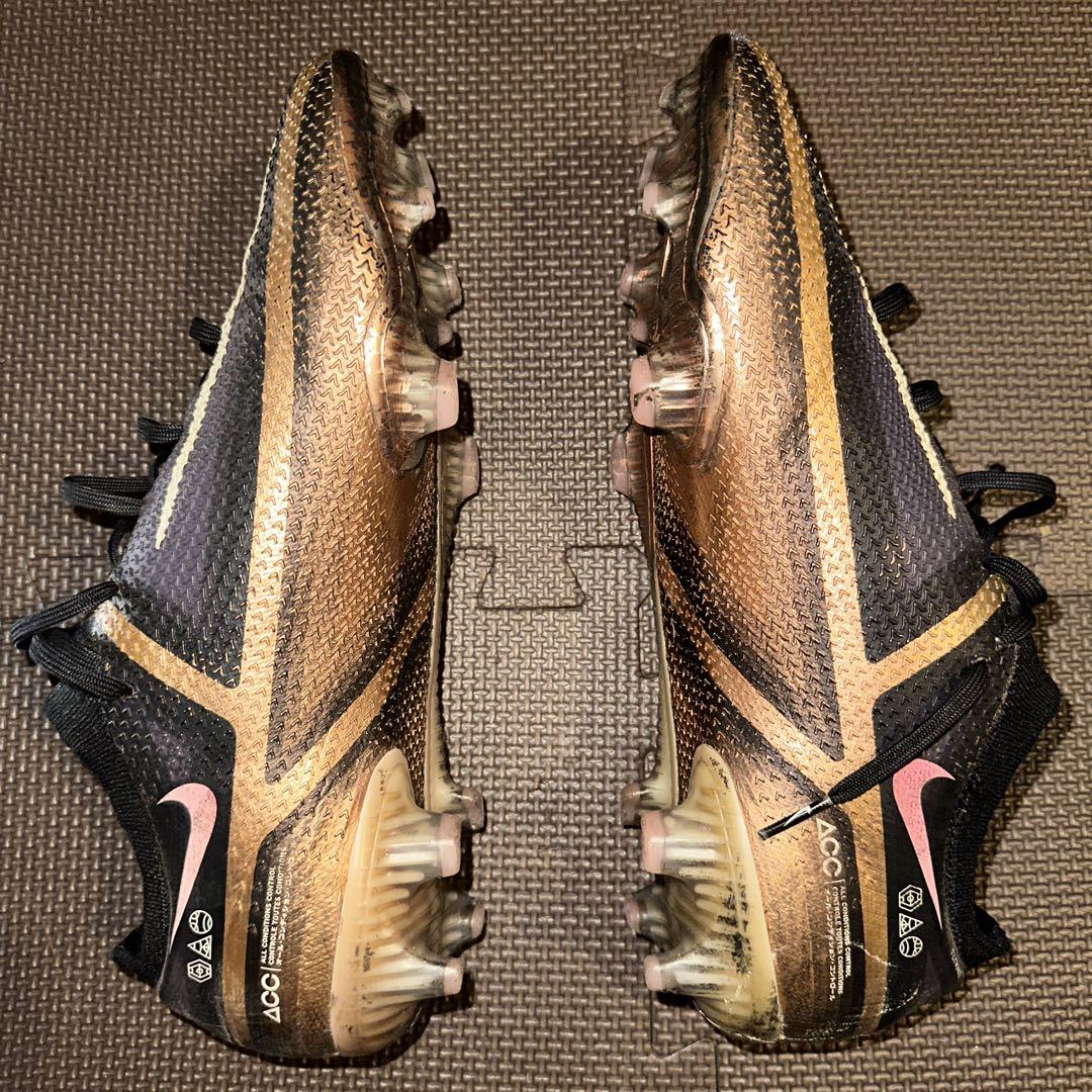 Nike ファントムGT スパイクシューズ ブラック/ゴールド