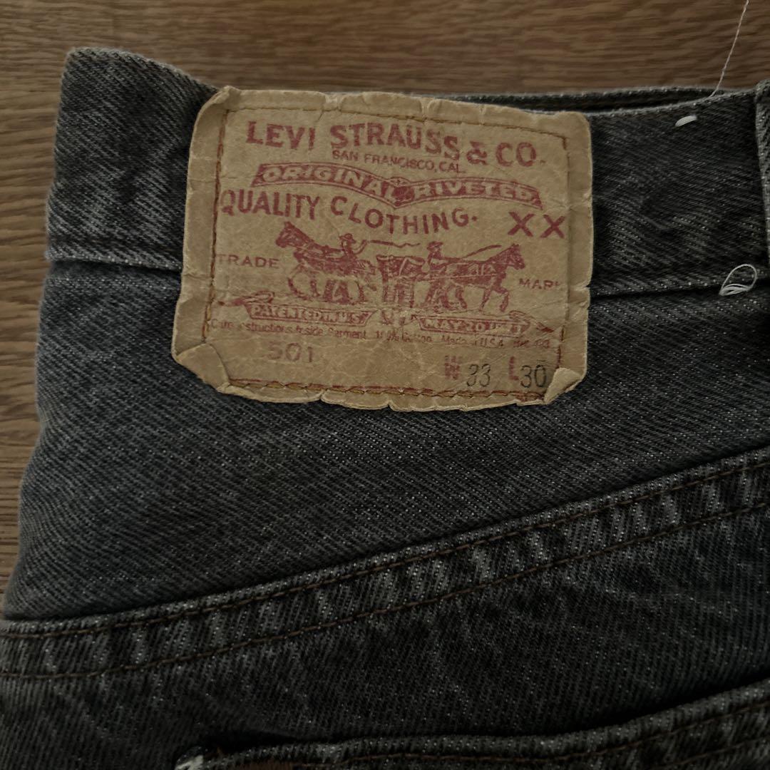 リーバイス　501 ブラックデニム　vintage USA