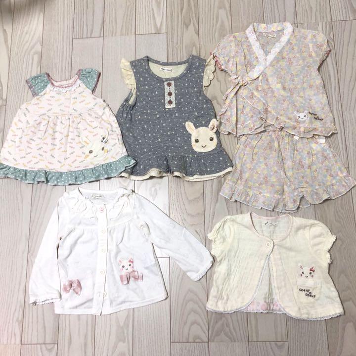 新品 クーラクール 3点セット 90cm Tシャツ お揃い キッズ チュニック ...