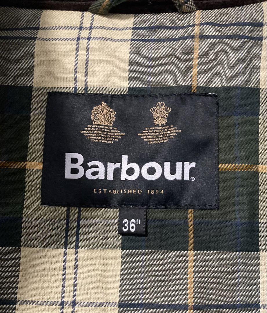 新品タグ付/BARBOUR/os wax burghley/バーレー