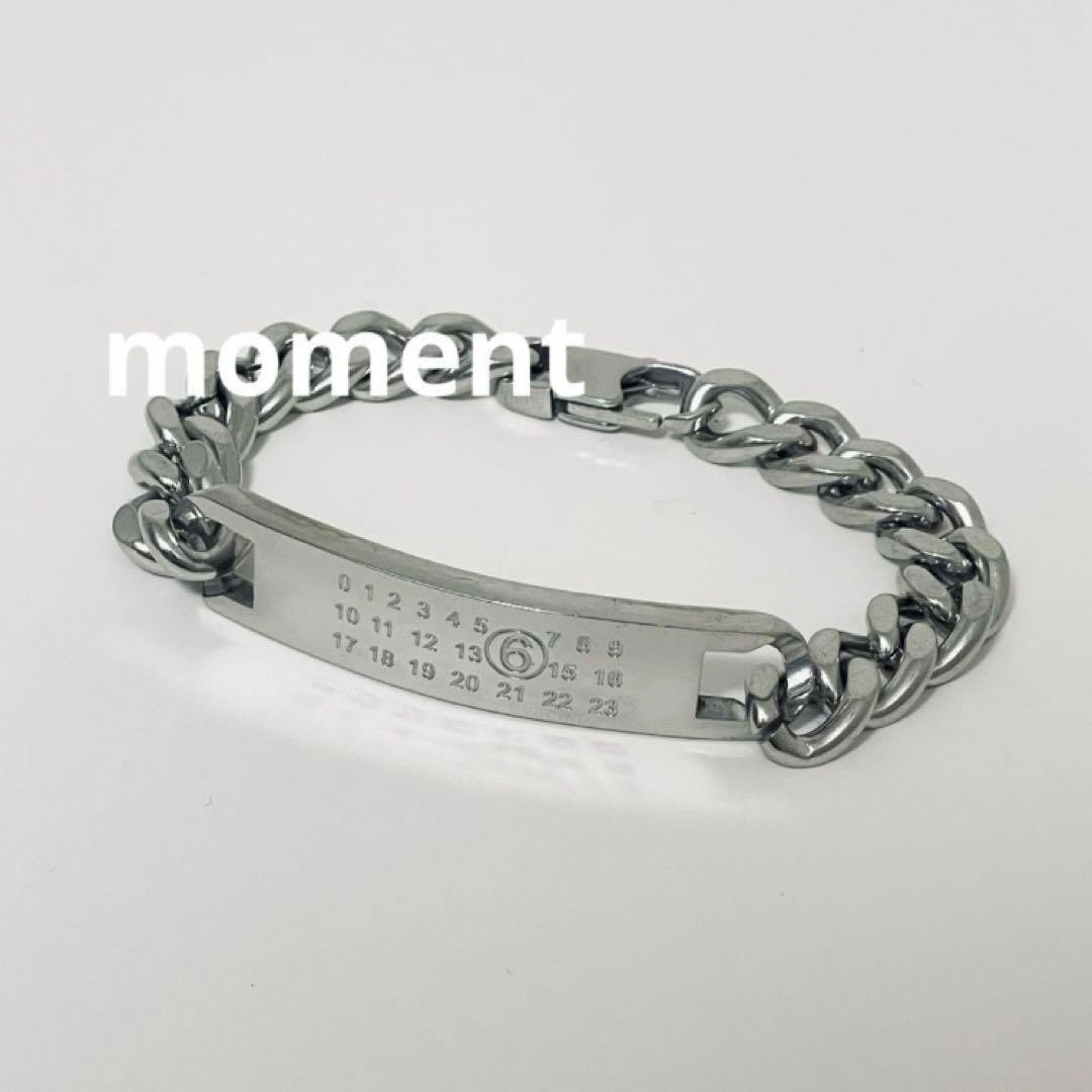 【本体のみ】MM6 メゾンマルジェラ チェーン ブレスレット 長さ約20cm 【本体のみ】MM6 メゾンマルジェラ チェーン ブレスレット 長さ約20cm