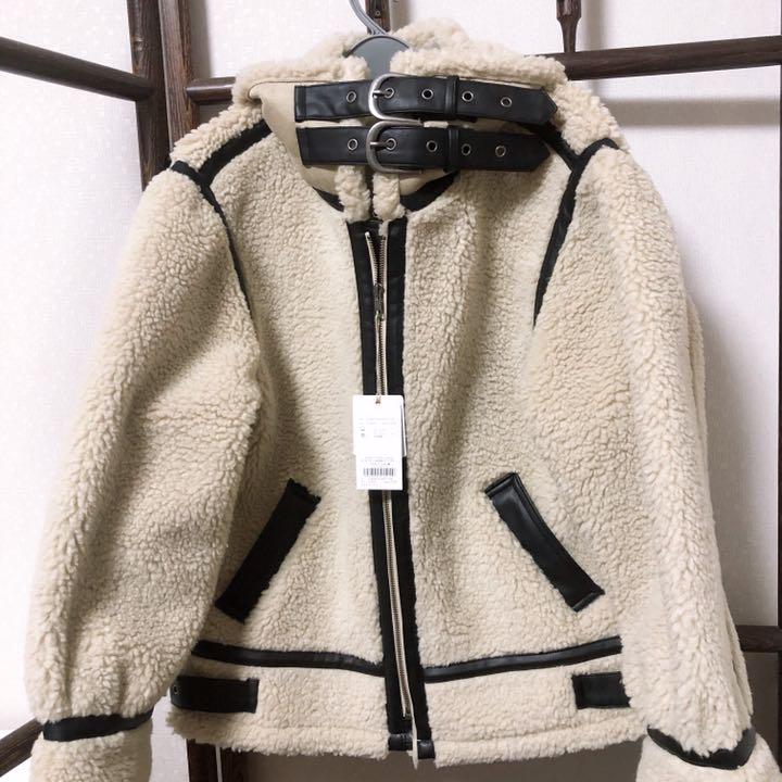 Ungrid　ボアムートンブルゾン　M新品