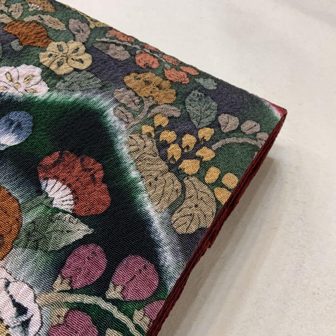 最新作安い 厳選 作家物 長尺 371㎝ 4IYGU-m73329539345 未使用 九寸名古屋帯 縮緬 在庫新作
